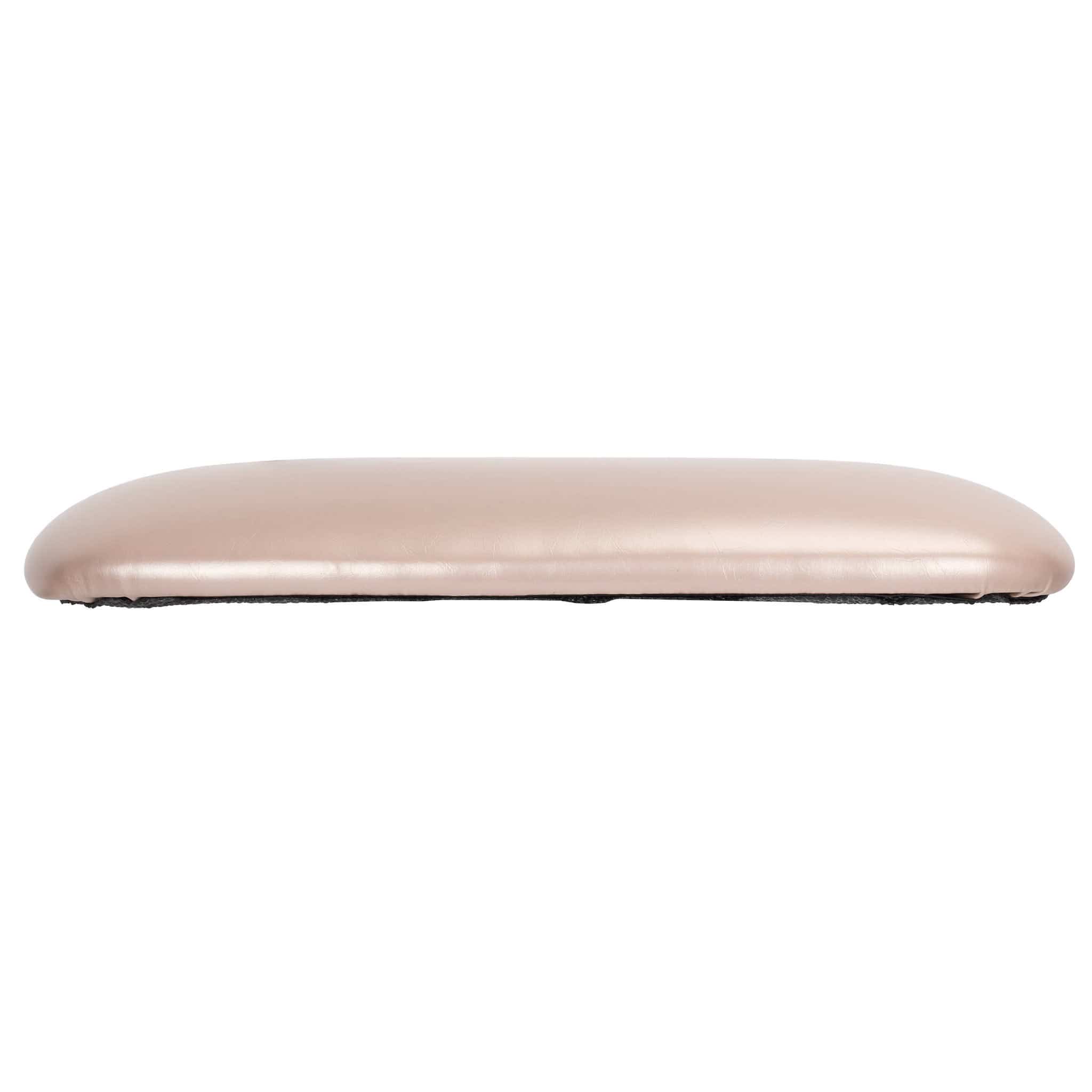 Chivari Rose Gold Vinyl 1.75" Thick Cross Back Cushion with SlipNot™ Technology CUSHX-PANVINRG-SPNT-AX