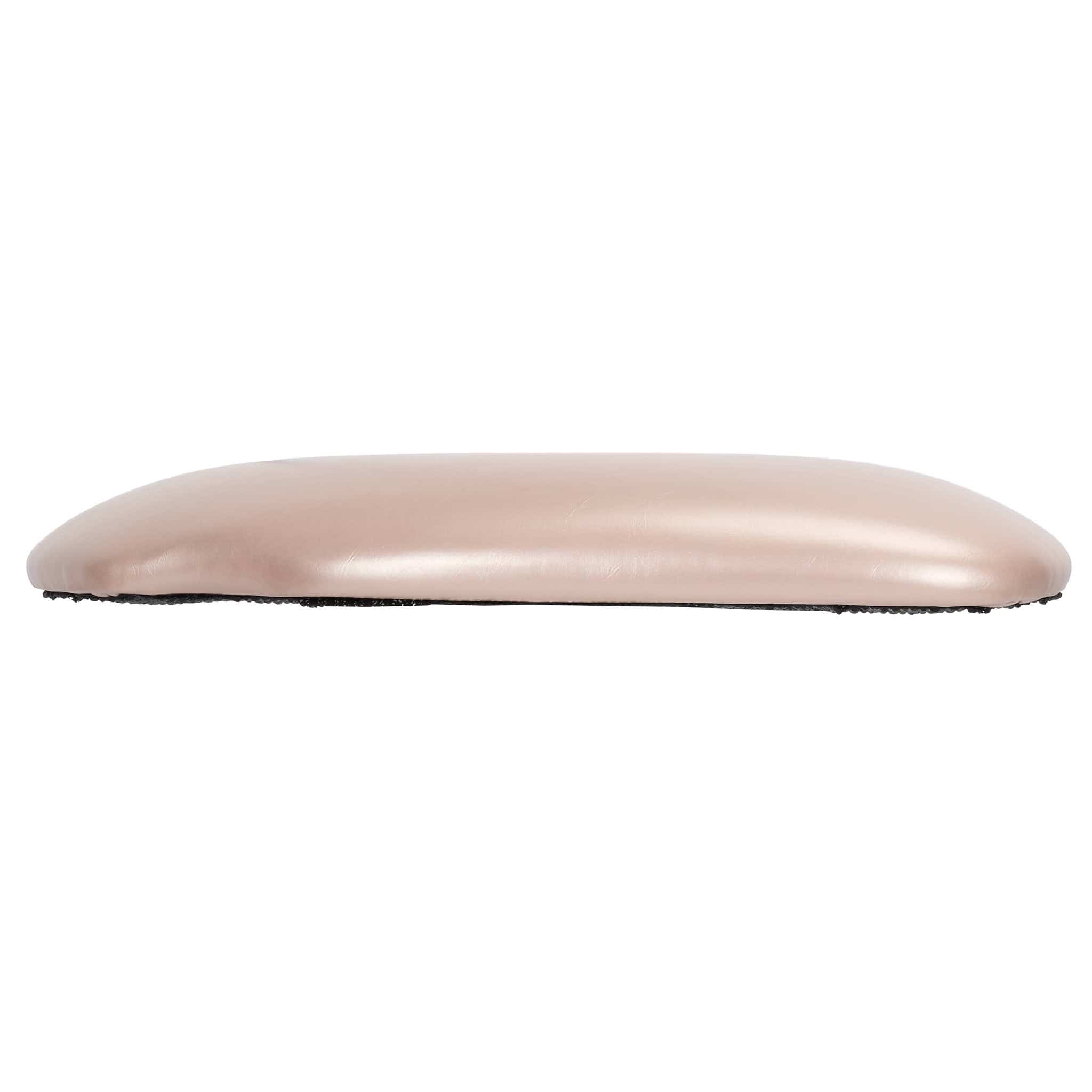 Chivari Rose Gold Vinyl 1.75" Thick Cross Back Cushion with SlipNot™ Technology CUSHX-PANVINRG-SPNT-AX