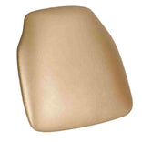 Gold  1.75" Vinyl Panel Back Chiavari Cushion with SlipNot™ Technology