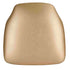 Chivari Gold  1.75" Vinyl Panel Back Chiavari Cushion with SlipNot™ Technology CUSHPANVINGOLD-SPNT-AX