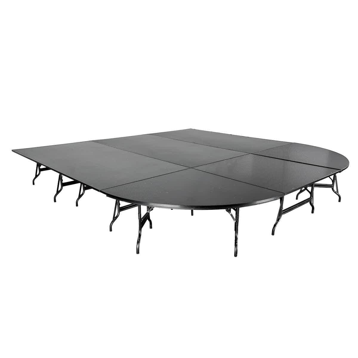 StandUp StandUp 12' x 12' Portable Stage with Round Corners STG-12x12RD-KT