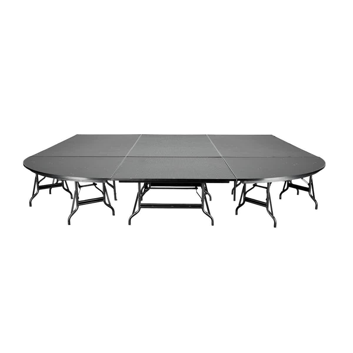 StandUp StandUp 12' x 12' Portable Stage with Round Corners STG-12x12RD-KT