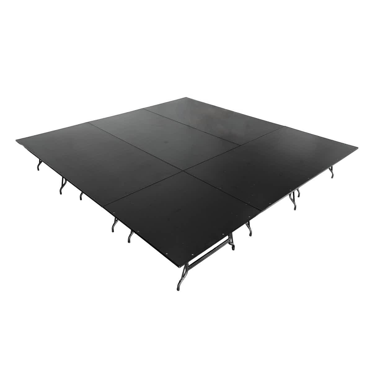 StandUp StandUp 12' x 12' Portable Stage with Square Corners STG-12x12RT-KT