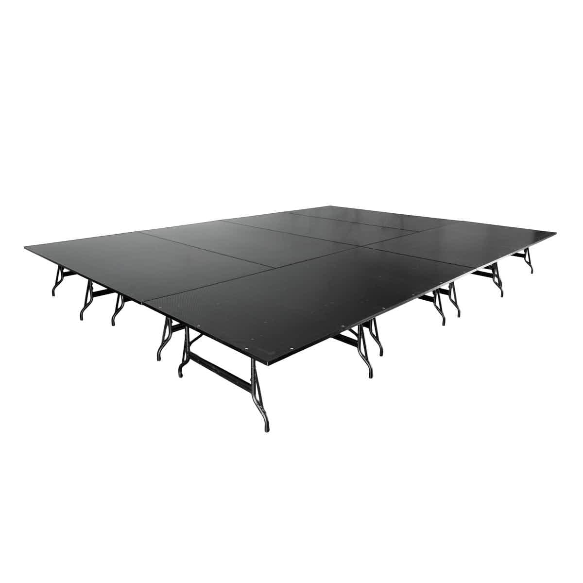 StandUp StandUp 12' x 16' Portable Stage with Square Corners STG-12x16RT-KT
