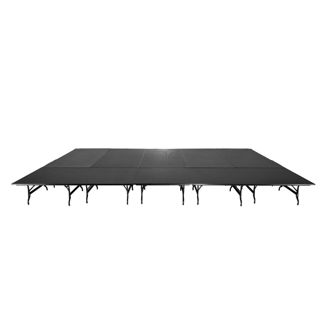 StandUp StandUp 12' x 20' Portable Stage with Square Corners STG-12x20RT-KT