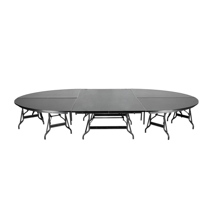 StandUp StandUp 8' x 12' Ceremonial Portable Stage with Rounded Corners STG-8x12CER-KT