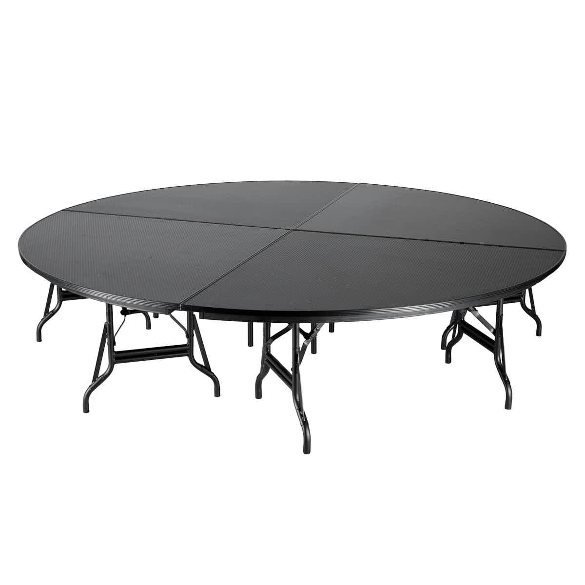 StandUp StandUp 8' Round Ceremonial Portable Stage STG-8x8CER-KT