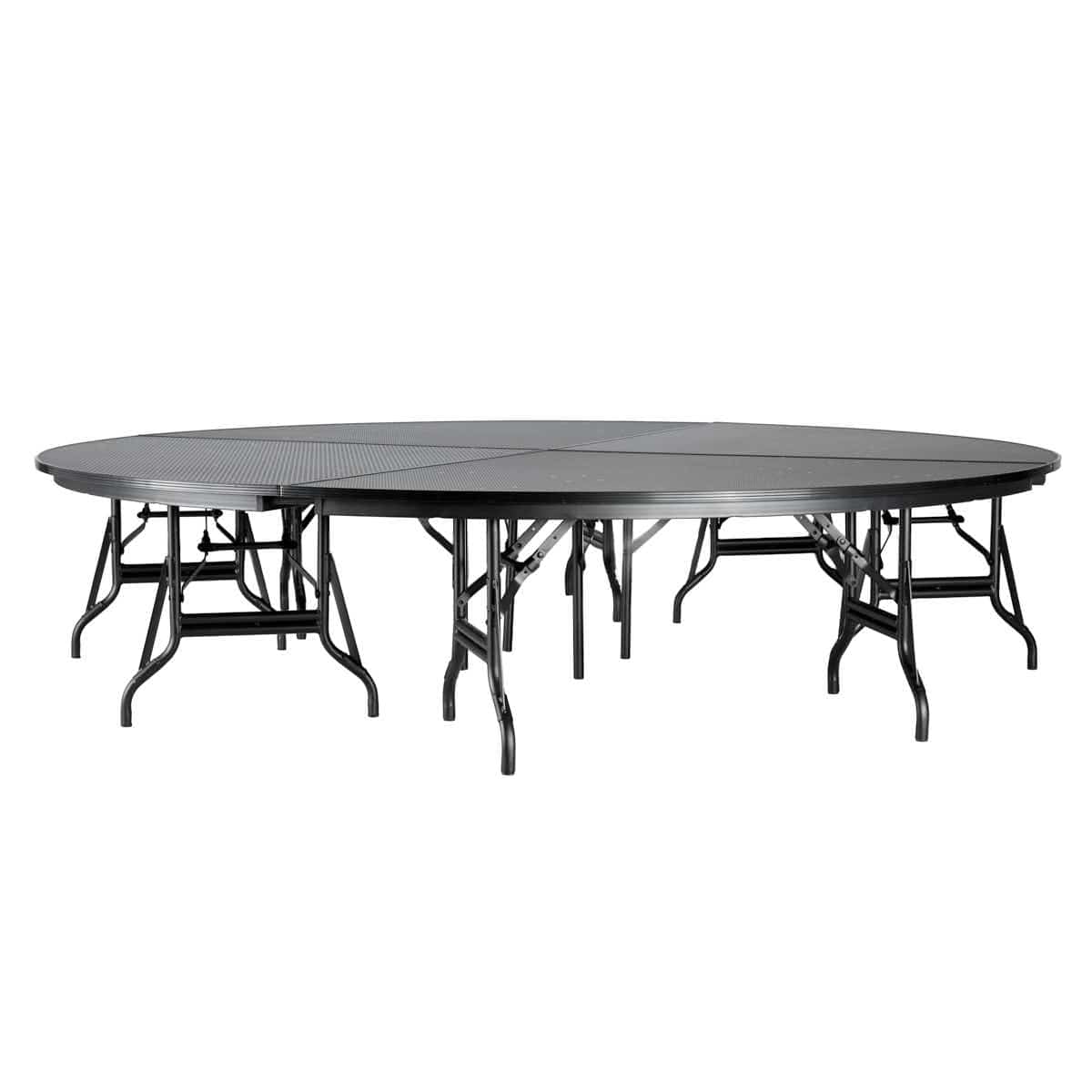 StandUp StandUp 8' Round Ceremonial Portable Stage STG-8x8CER-KT