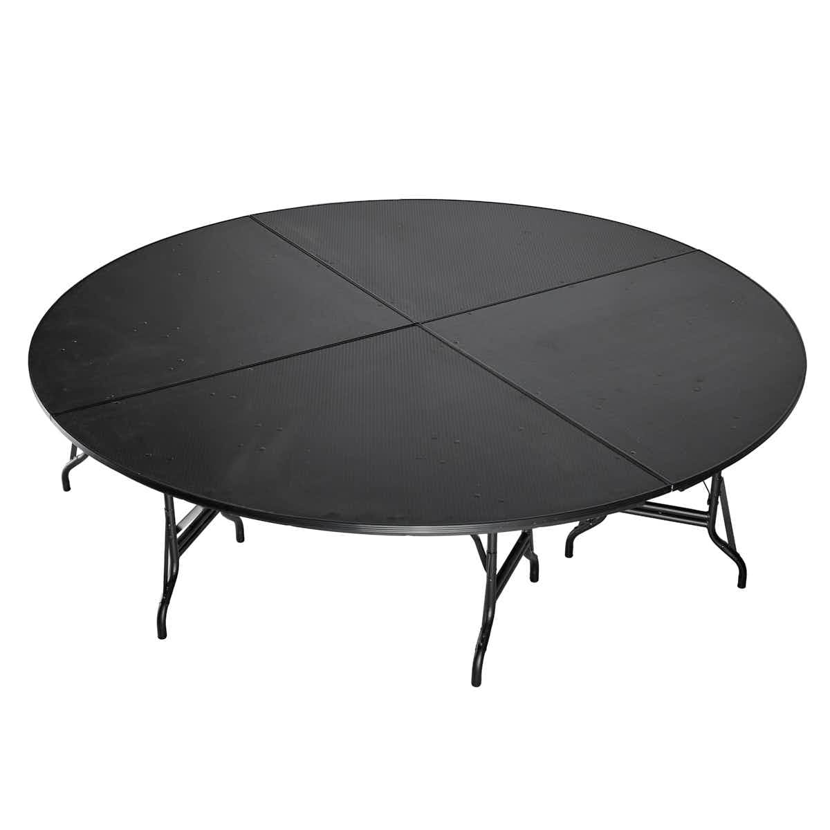 StandUp StandUp 8' Round Ceremonial Portable Stage STG-8x8CER-KT