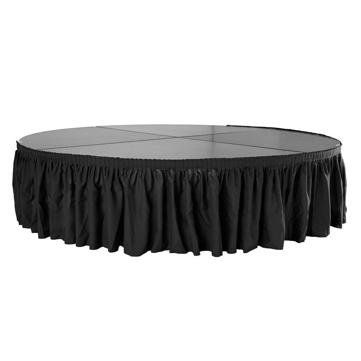 StandUp StandUp 8' Round Ceremonial Portable Stage STG-8x8CER-KT