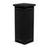 Stage Façade Black 12" x 12" x 34" Stage Facade Post with 14" x 14" Top STG-FC-POST-BL-AX