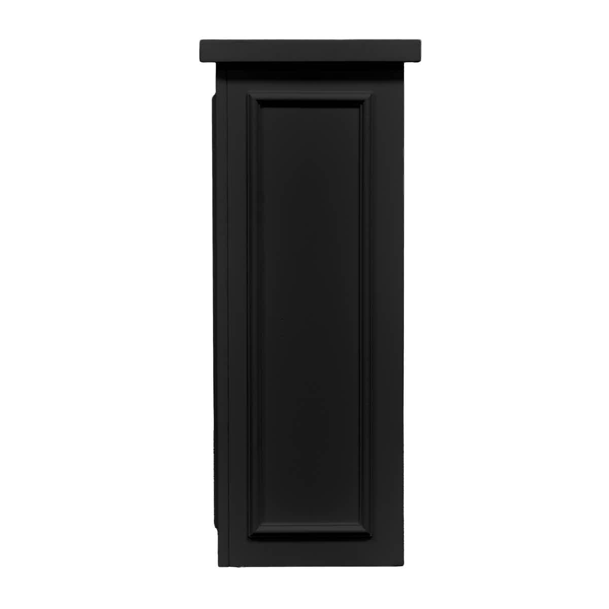 Stage Façade Black 12" x 12" x 34" Stage Facade Post with 14" x 14" Top STG-FC-POST-BL-AX
