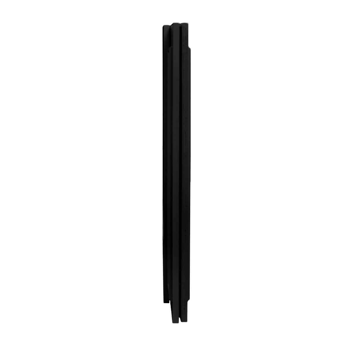 Stage Façade Black 12" x 12" x 34" Stage Facade Post with 14" x 14" Top STG-FC-POST-BL-AX