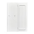 Stage Façade White 12" x 12" x 34" Stage Facade Post with 14" x 14" Top STG-FC-POST-WH-AX