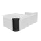 Stage Façade Black 12" x 12" x 34" Rounded Stage Facade Post STG-FC-POSTRD-BL-AX