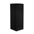 Stage Façade Black 12" x 12" x 34" Rounded Stage Facade Post STG-FC-POSTRD-BL-AX