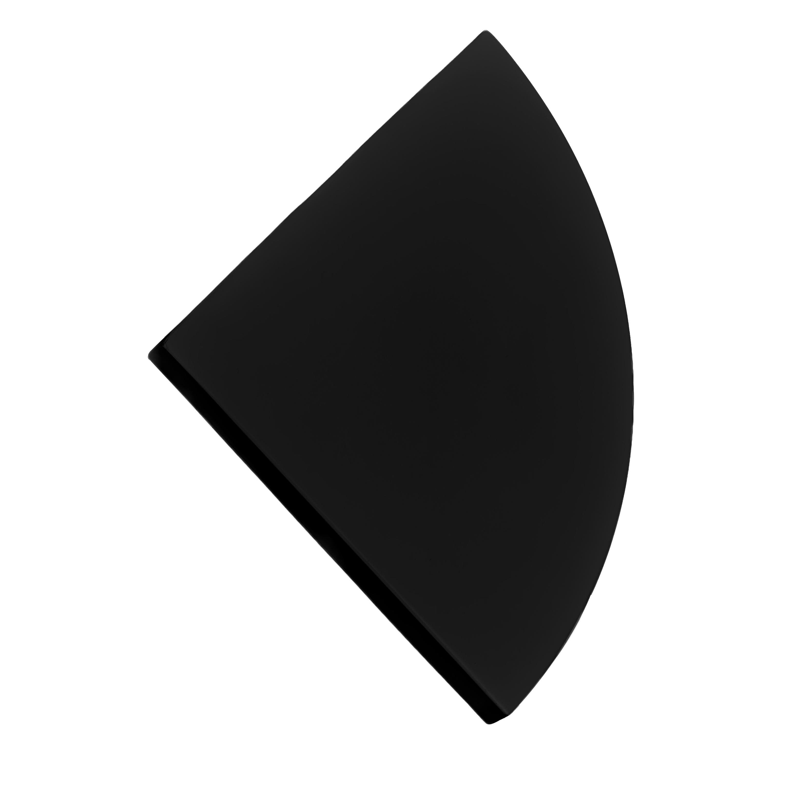 Stage Façade Black 12" x 12" x 34" Rounded Stage Facade Post STG-FC-POSTRD-BL-AX