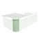 Stage Façade Sage Green 12" x 12" x 34" Rounded Stage Facade Post STG-FC-POSTRD-SG-AX