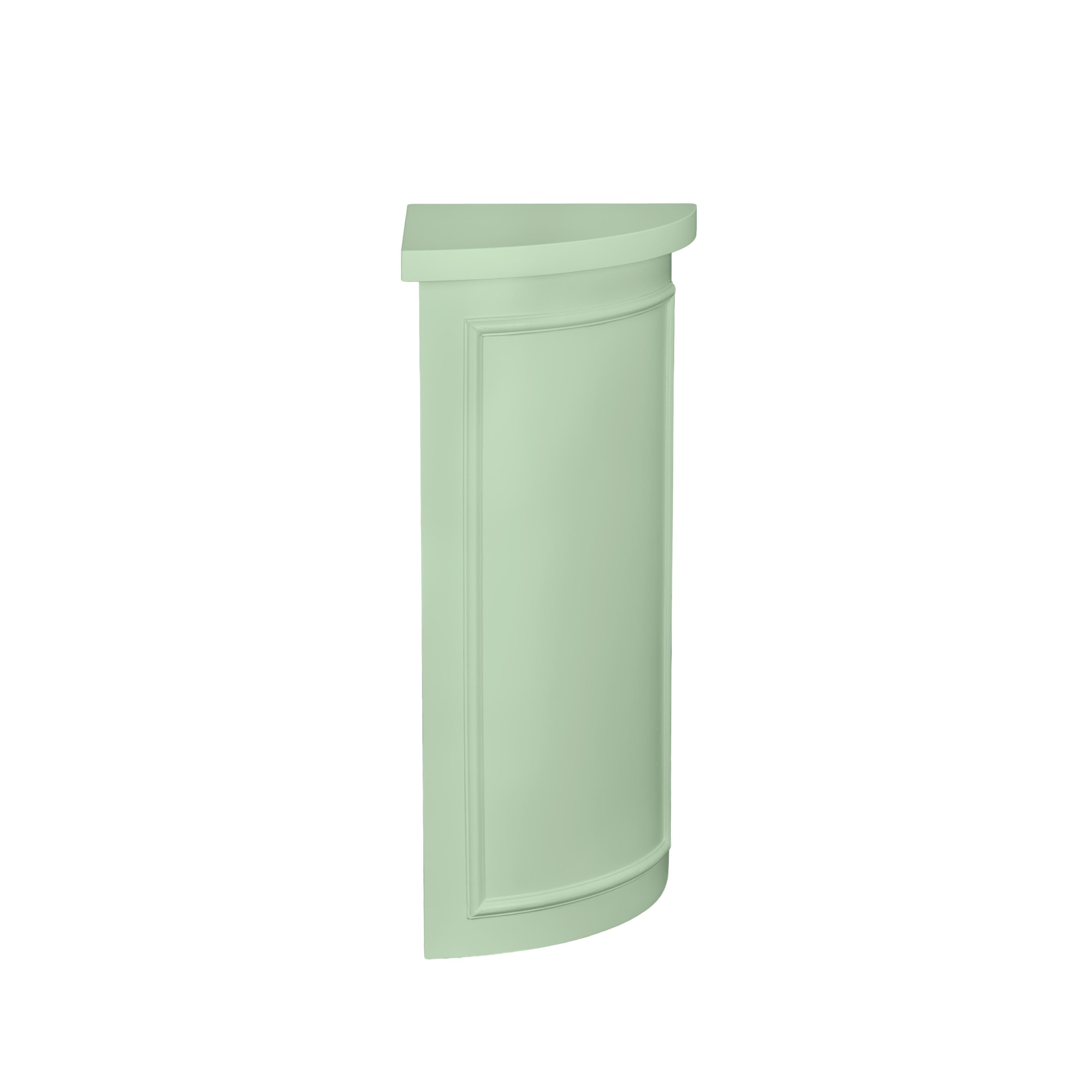 Stage Façade Sage Green 12" x 12" x 34" Rounded Stage Facade Post STG-FC-POSTRD-SG-AX