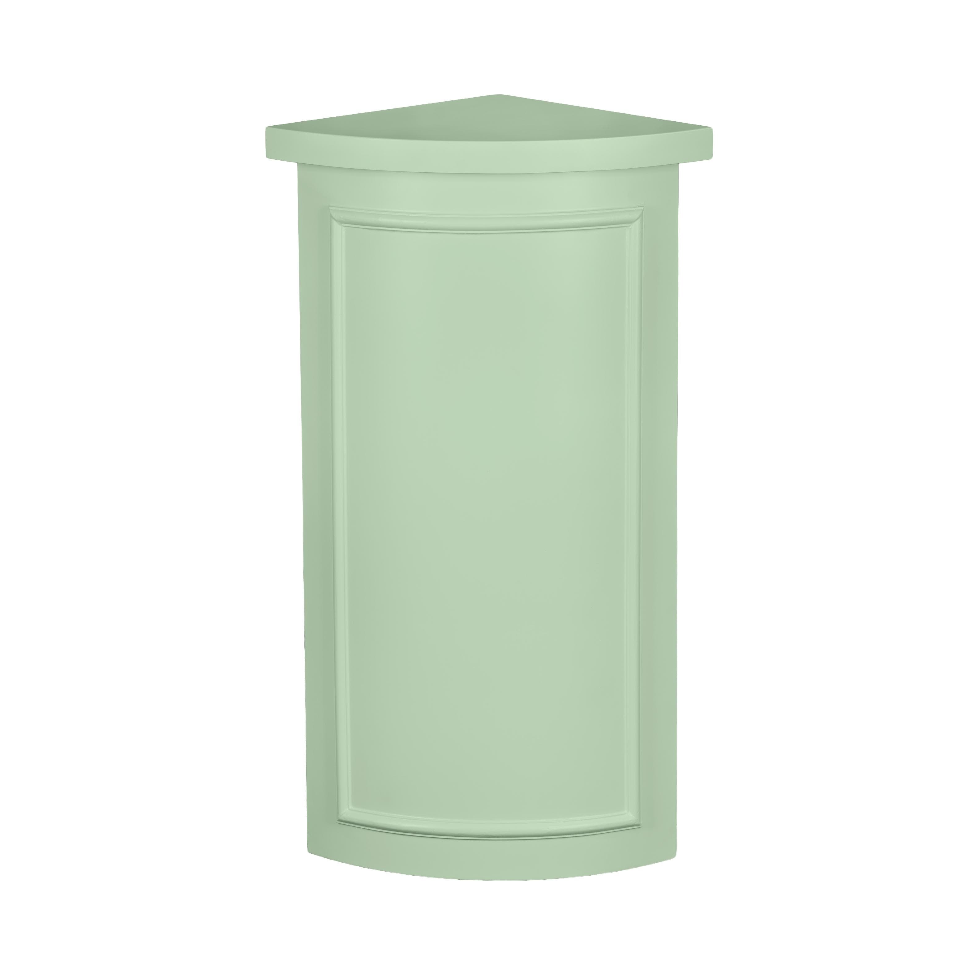 Stage Façade Sage Green 12" x 12" x 34" Rounded Stage Facade Post STG-FC-POSTRD-SG-AX