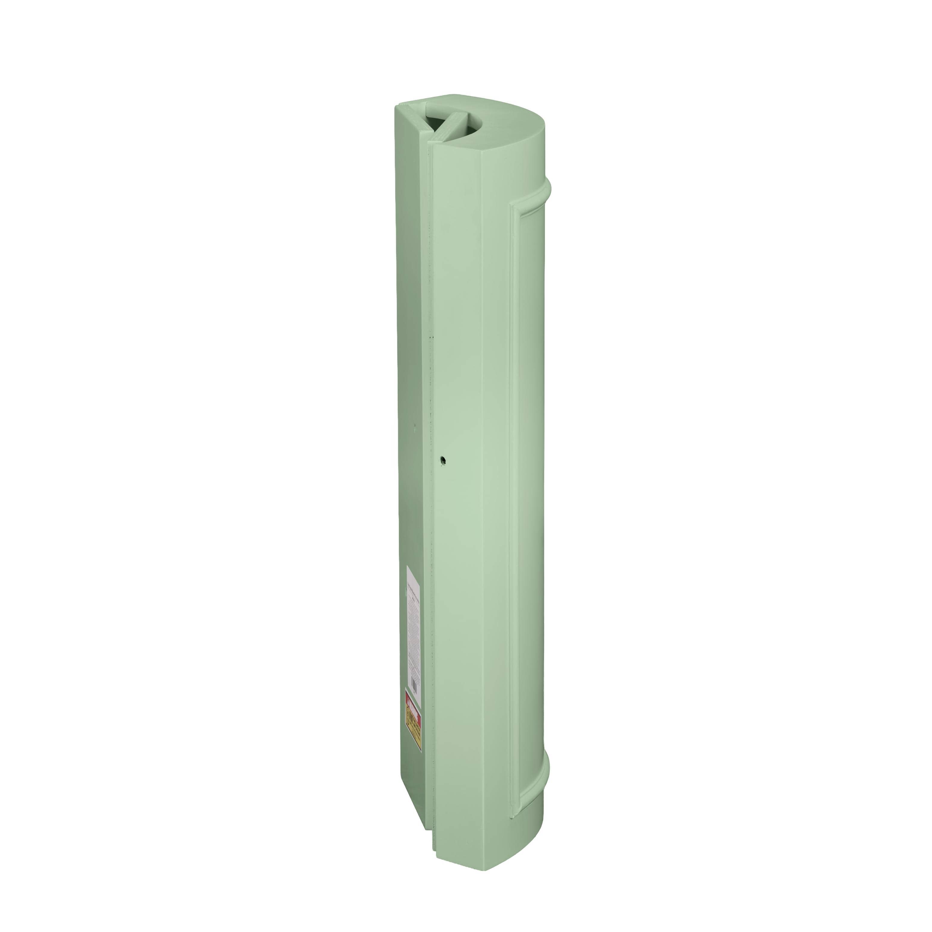 Stage Façade Sage Green 12" x 12" x 34" Rounded Stage Facade Post STG-FC-POSTRD-SG-AX