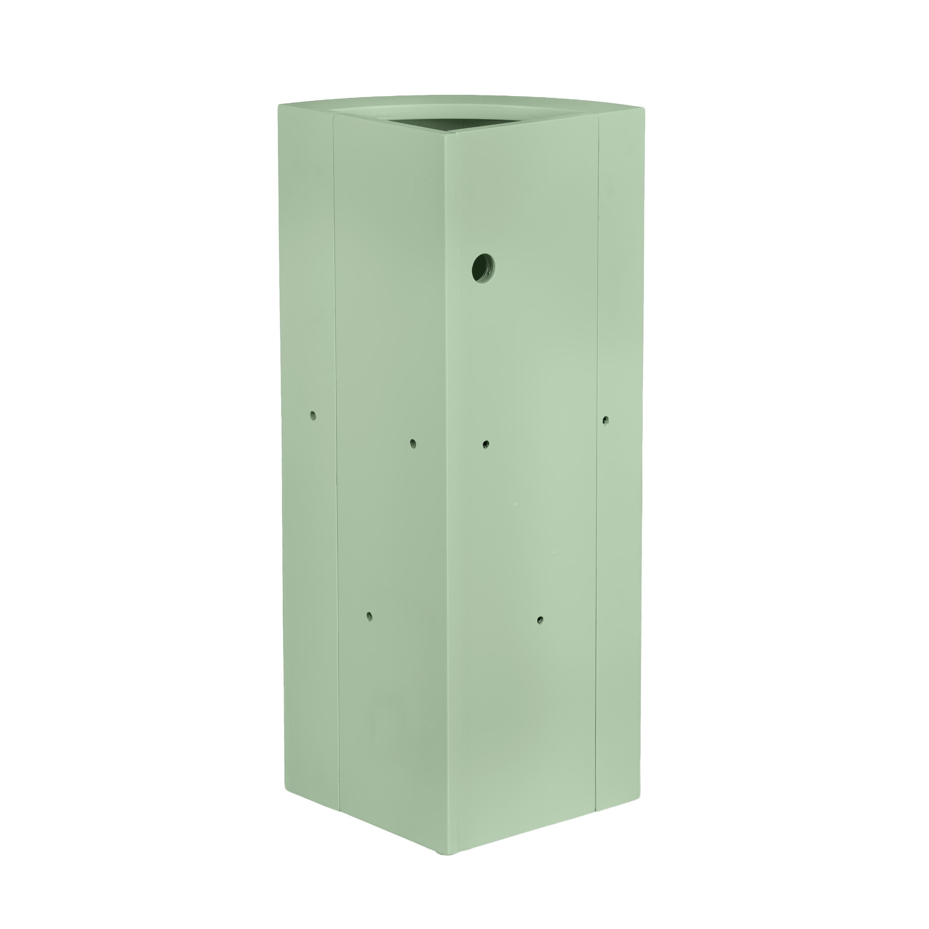 Stage Façade Sage Green 12" x 12" x 34" Rounded Stage Facade Post STG-FC-POSTRD-SG-AX