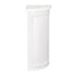Stage Façade White 12" x 12" x 34" Rounded Stage Facade Post STG-FC-POSTRD-WH-AX