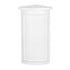 Stage Façade White 12" x 12" x 34" Rounded Stage Facade Post STG-FC-POSTRD-WH-AX
