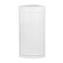Stage Façade White 12" x 12" x 34" Rounded Stage Facade Post STG-FC-POSTRD-WH-AX