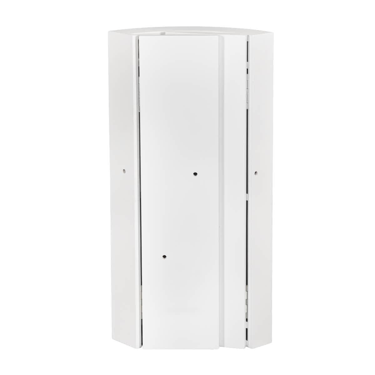 Stage Façade White 12" x 12" x 34" Rounded Stage Facade Post STG-FC-POSTRD-WH-AX