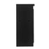 Stage Façade Black 48" x 12" x 30" Stage Facade with Front Overhang and Flush Sides STG-FC4-BL-AX