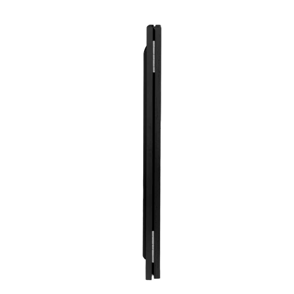 Stage Façade Black 48" x 12" x 30" Stage Facade with Front Overhang and Flush Sides STG-FC4-BL-AX
