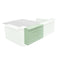 Stage Façade Sage Green 48" x 12" x 30" Stage Facade with Front Overhang and Flush Sides STG-FC4-SG-AX