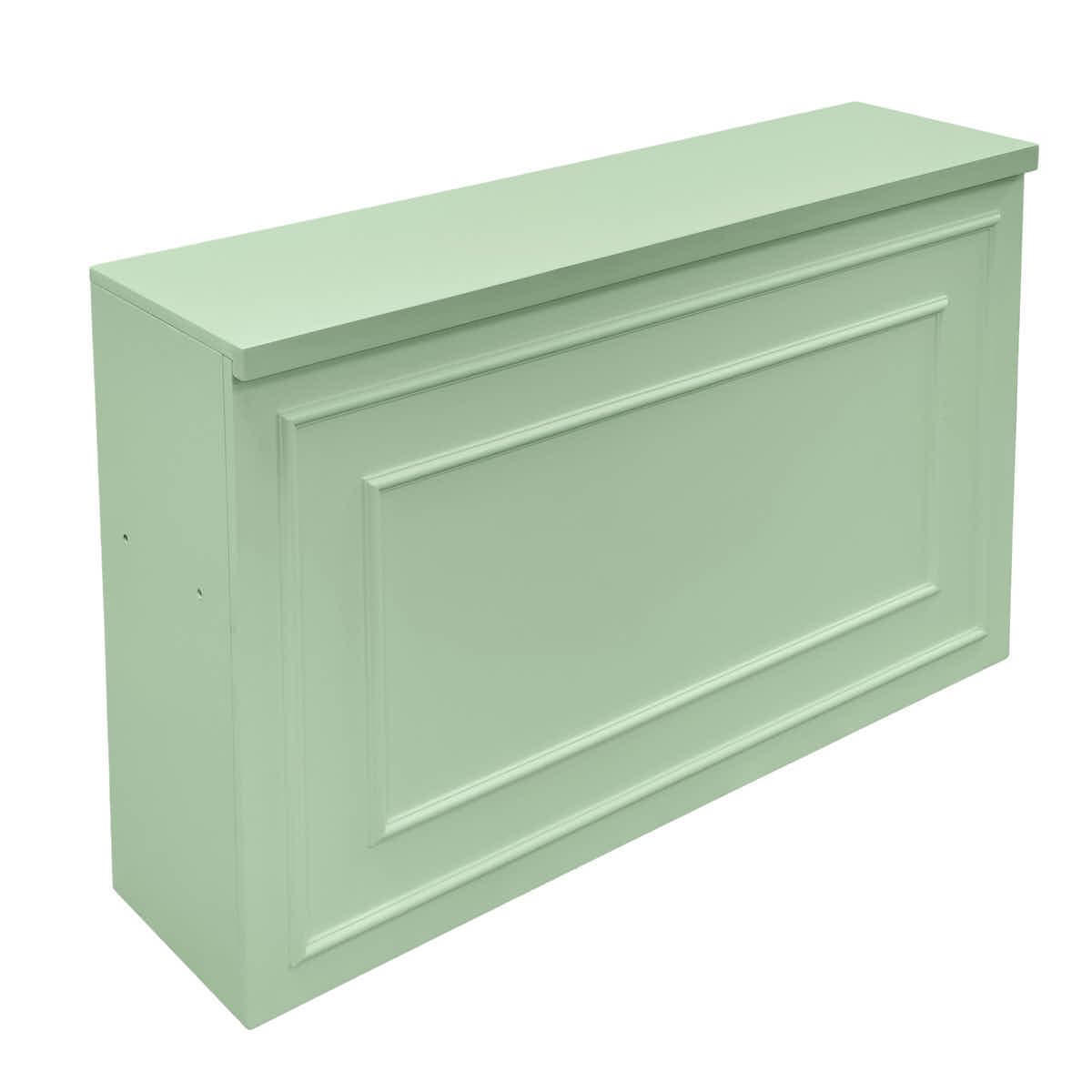 Stage Façade Sage Green 48" x 12" x 30" Stage Facade with Front Overhang and Flush Sides STG-FC4-SG-AX