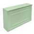 Stage Façade Sage Green 48" x 12" x 30" Stage Facade with Front Overhang and Flush Sides STG-FC4-SG-AX