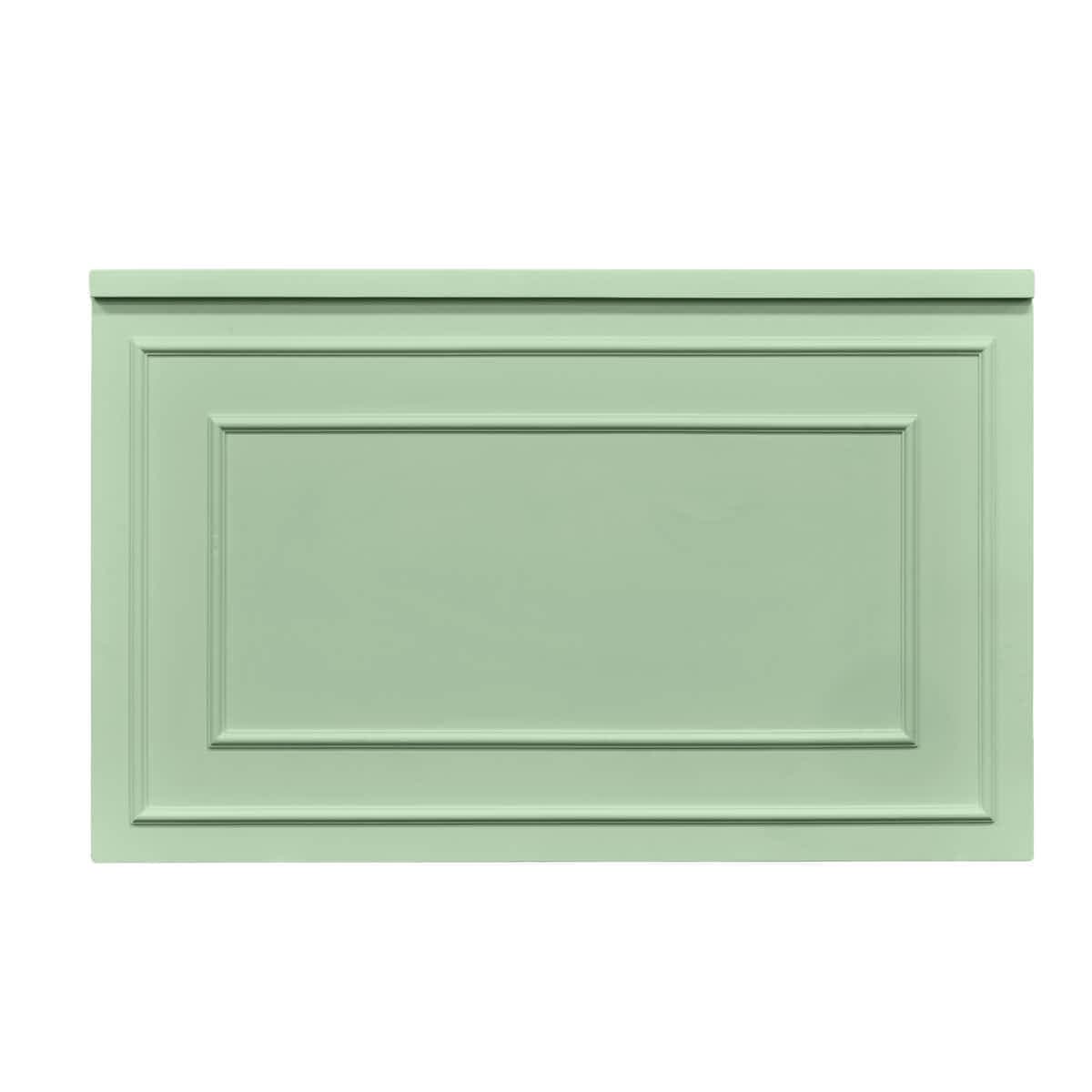 Stage Façade Sage Green 48" x 12" x 30" Stage Facade with Front Overhang and Flush Sides STG-FC4-SG-AX