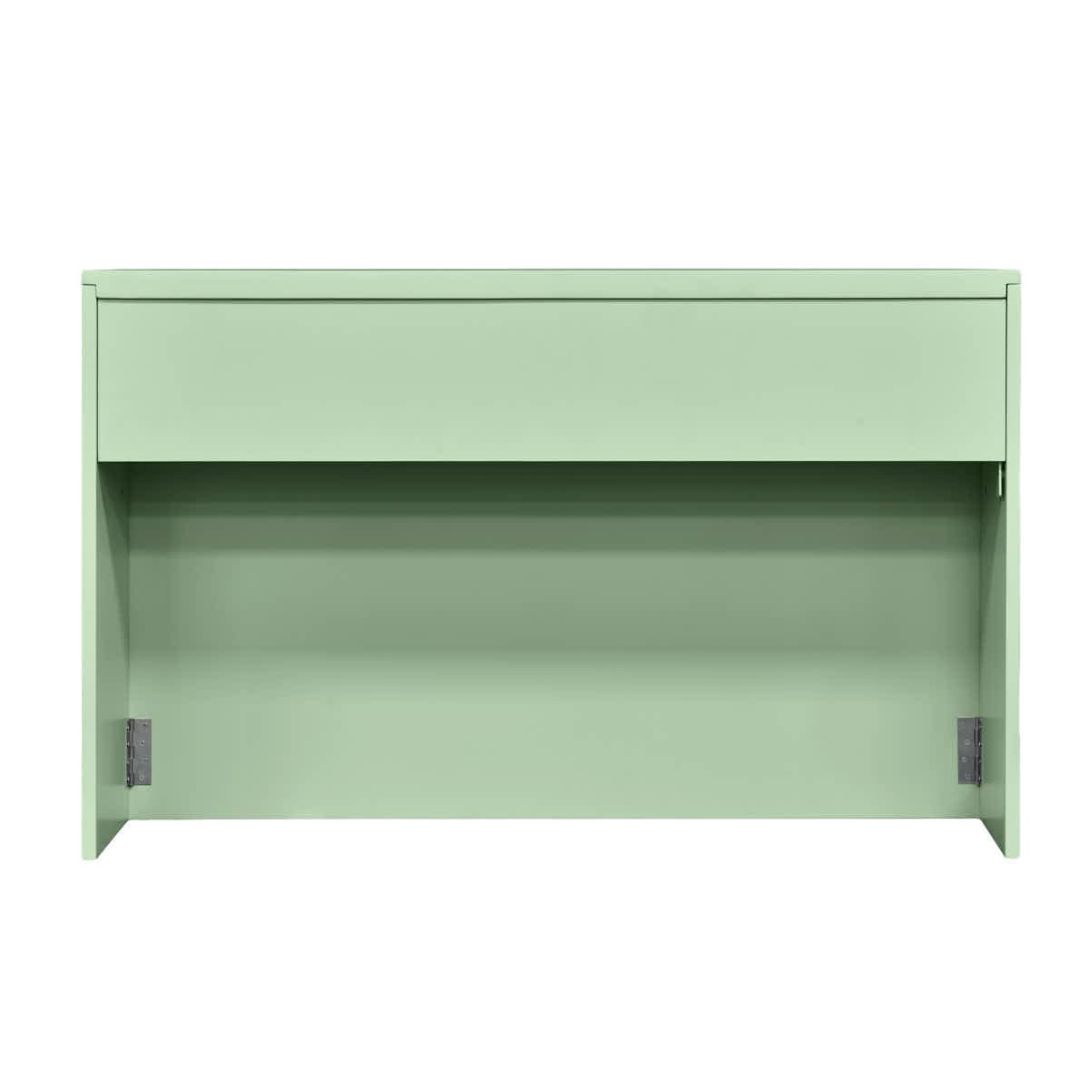 Stage Façade Sage Green 48" x 12" x 30" Stage Facade with Front Overhang and Flush Sides STG-FC4-SG-AX