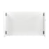 Stage Façade White 48" x 12" x 30" Stage Facade with Front Overhang and Flush Sides STG-FC4-WH-AX