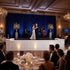 Stage Façade White 12" x 12" x 34" Portable Stage Facade Post with 14" x 14" Top STG-FC-POST-WH-AX
