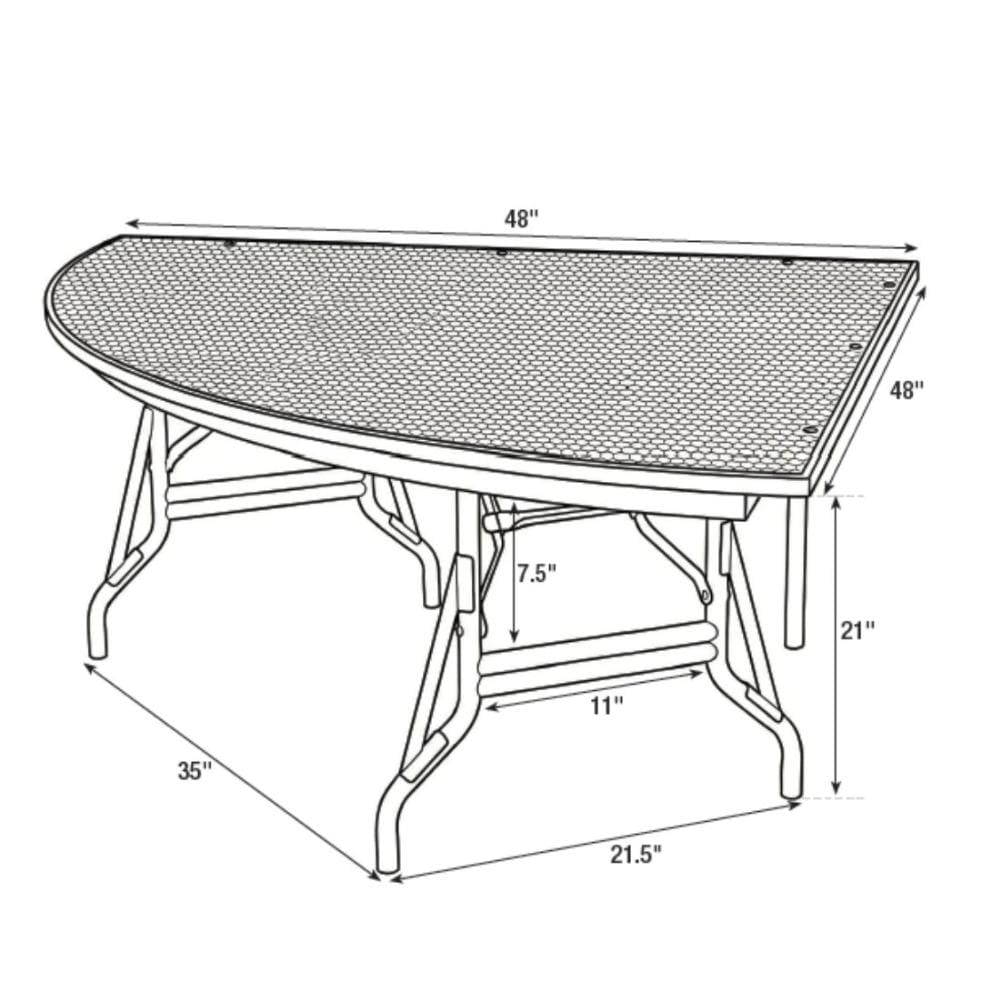 StandUp StandUp 8' Round Ceremonial Portable Stage STG-8x8CER-KT