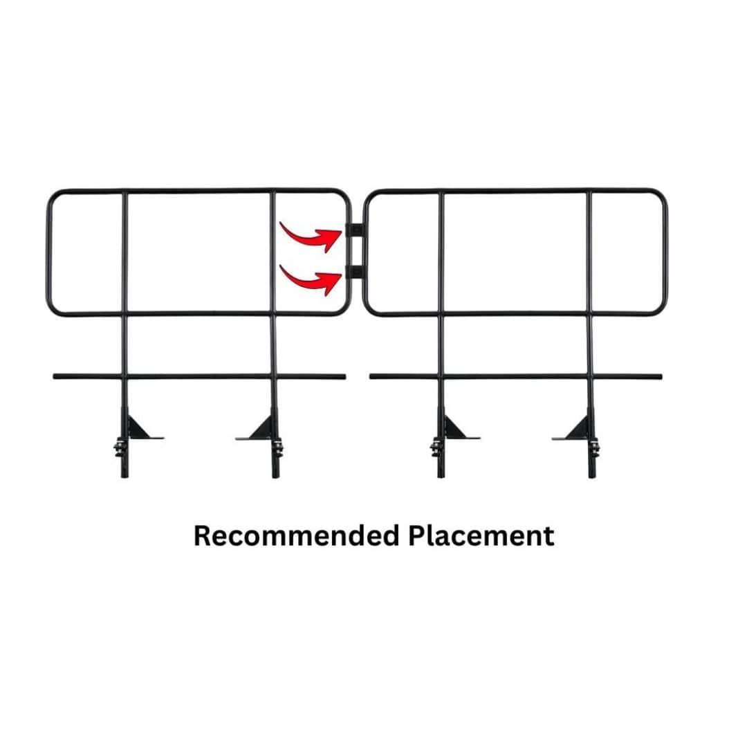 StandUp StandUp Railing Connector for portable stages - 2 Pairs STG-RLCON-2PK-AX