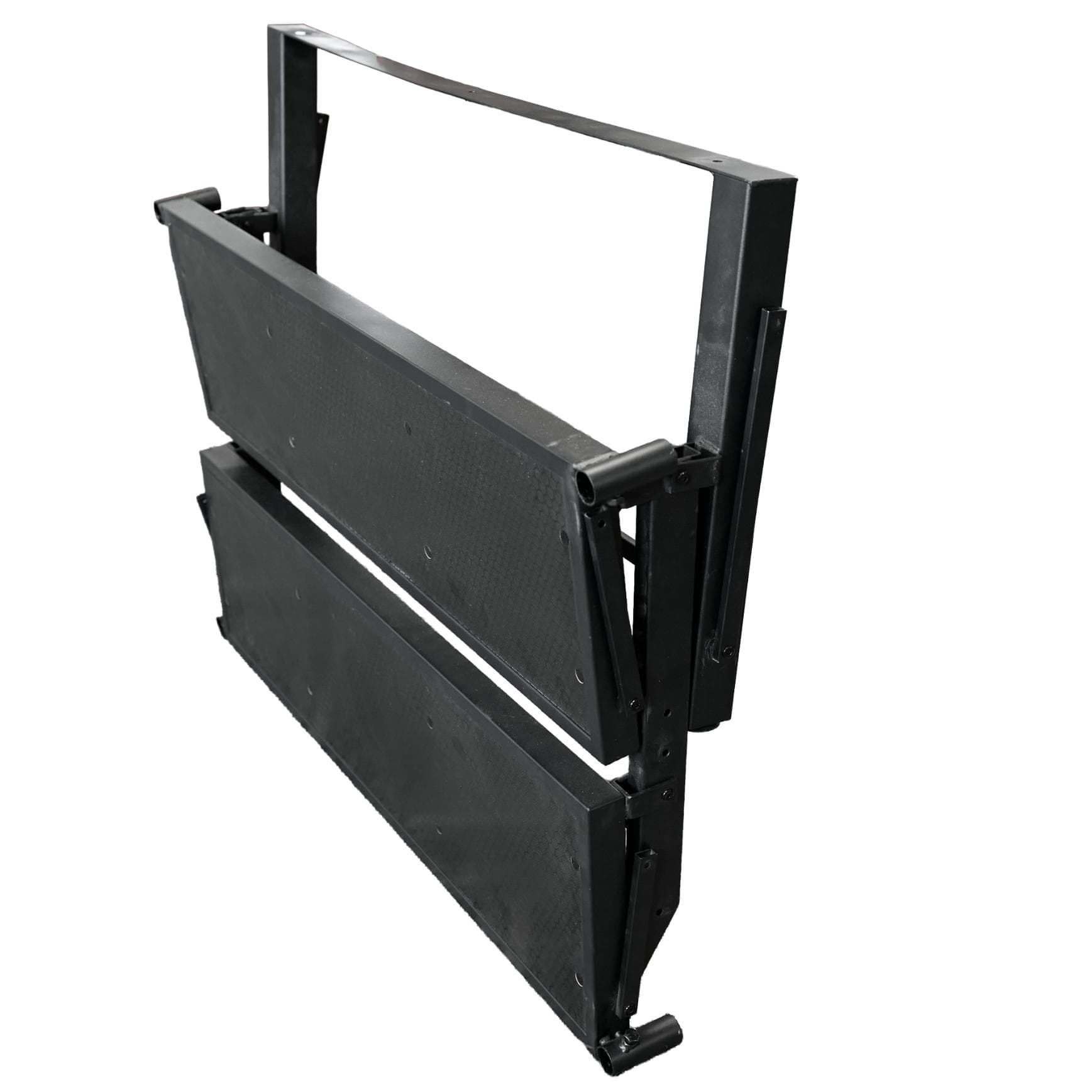 StandUp StandUp Portable Stage Steps with Rails - 2 Steps STG-STR2-AX