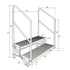 StandUp StandUp Portable Stage Steps with Rails - 2 Steps STG-STR2-AX