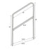 StandUp StandUp Portable Stage Steps with Rails - 2 Steps STG-STR2-AX
