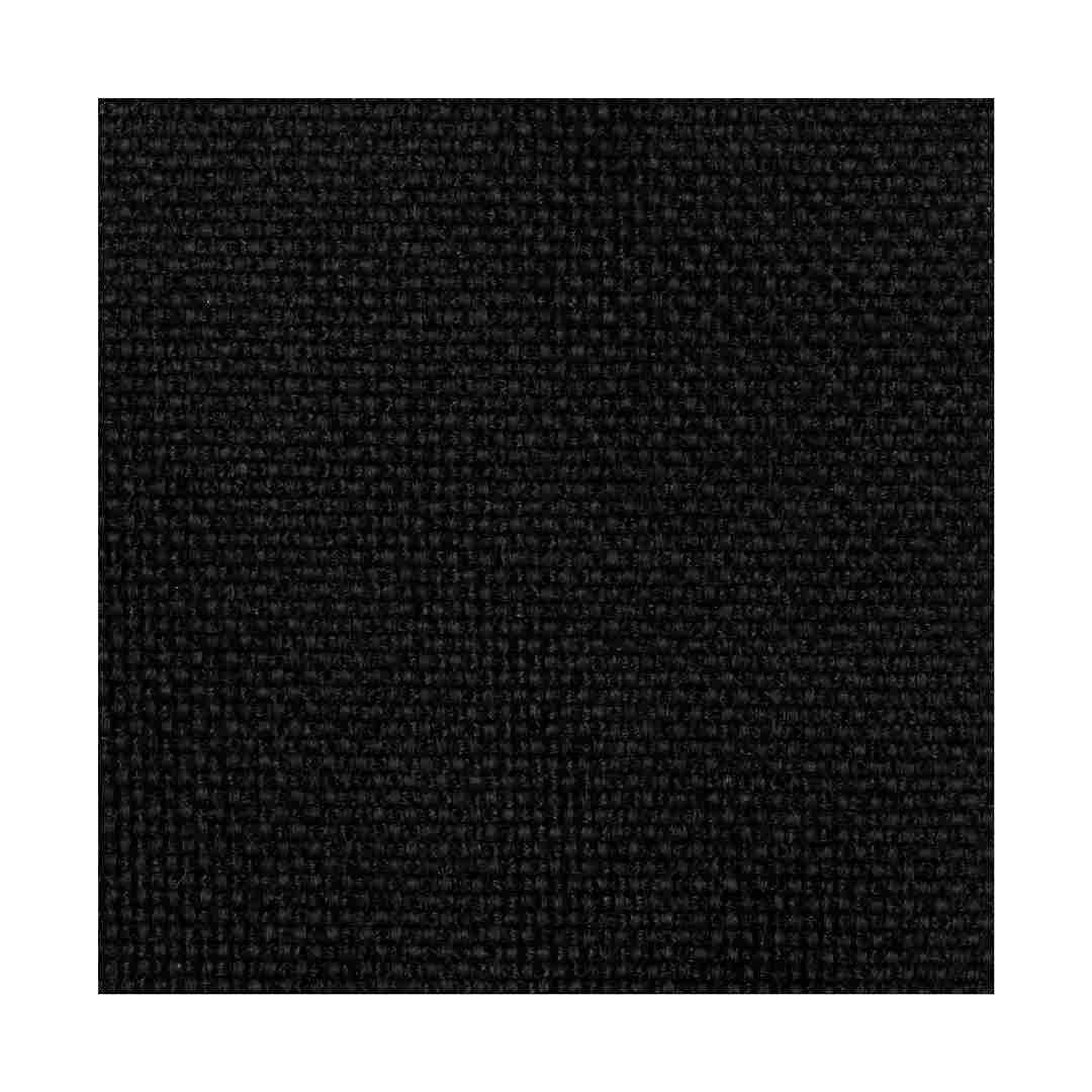 Chivari Black Fabric Color Swatch Sample for Banquet and Church Chairs SW-F-BLK-ZF