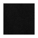 Black Fabric Color Swatch Sample for Banquet and Church Chairs