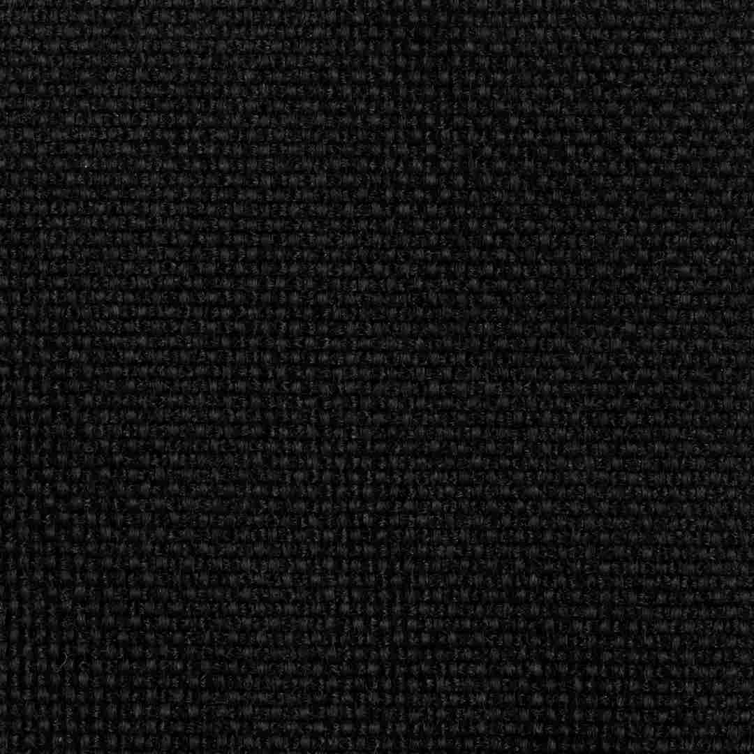 Chivari Black Fabric Color Swatch Sample for Banquet and Church Chairs SW-F-BLK-ZF