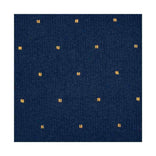 Navy Blue Fabric with Gold Dots Color Swatch Sample for Banquet and Church Chairs