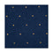 Chivari Navy Blue Fabric with Gold Dots Color Swatch Sample for Banquet and Church Chairs SW-F-GLDD-ZF