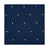 Chivari Navy Blue Fabric with Gold Dots Color Swatch Sample for Banquet and Church Chairs SW-F-GLDD-ZF